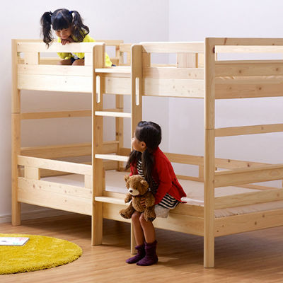 こだわり抜いたオススメの木製二段ベッドを紹介 - 家具通販わくわく ...