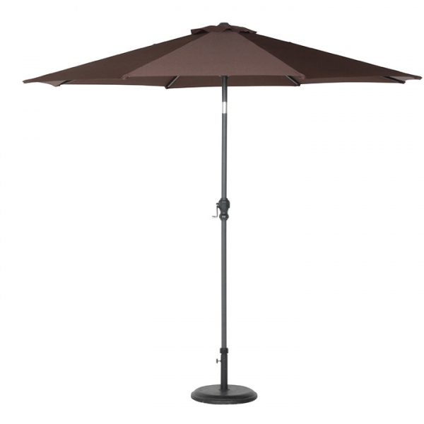 ガーデンパラソル ベース付き2点セット ALUMI PARASOL(アルミパラソル) 270cm 3色対応の通販情報 - 家具通販のわくわくランド 本店