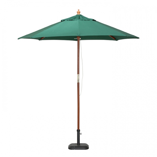 ガーデンパラソル WOOD PARASOL(ウッドパラソル) 210cm ベース無 5色