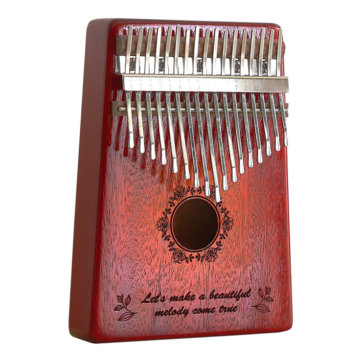 最安！ 新品カリンバ kalimba 17キー ハンドオルゴール 親指ピアノ