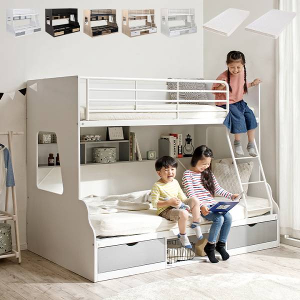 モダンデザインの二段ベッド通販 - 家具通販のわくわくランド 本店