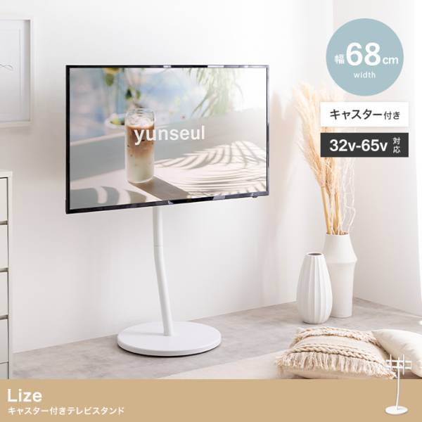 テレビスタンド キャスター付き テレビ台 32～65インチ Lize(リゼ)