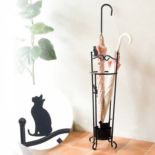 猫のアンブレラスタンド 傘立て Kb 10 家具通販のわくわくランド 本店