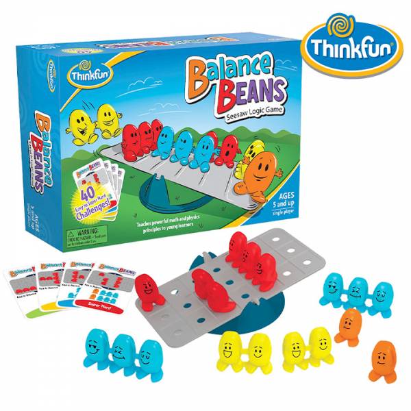 知育玩具 Thinkfun シンクファン バランス ビーンズ 全40問 Ceマーク付き 家具通販のわくわくランド 本店